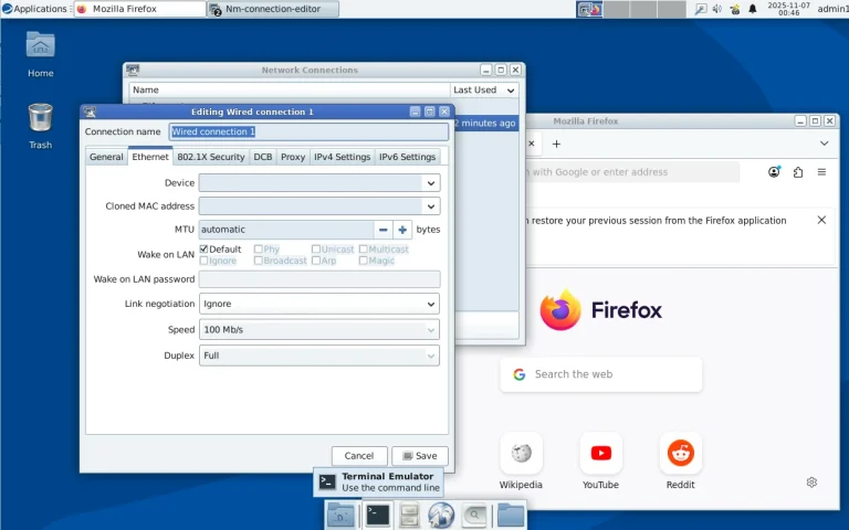 Devuan 6 Excalibur Linux ที่ไม่มี Systemd