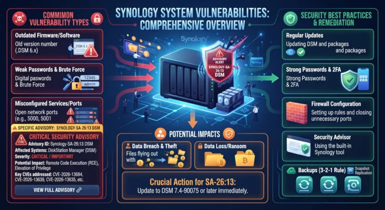 Synology SA 26 13 Critical Vulnerabilities